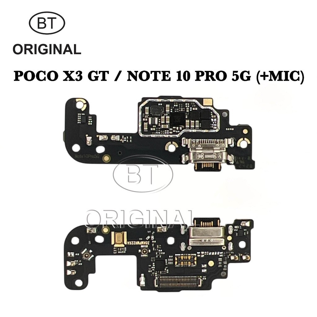 KONEKTOR CHARGER BOARD PCB FOR REDMI NOTE 10 PRO 5G - POCO X3 GT +MIC - FAST CHARGING