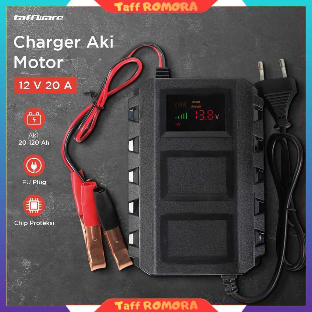 Taffware Charger Aki Mobil Intelligent Battery Charger 12V 20A - KC-20A