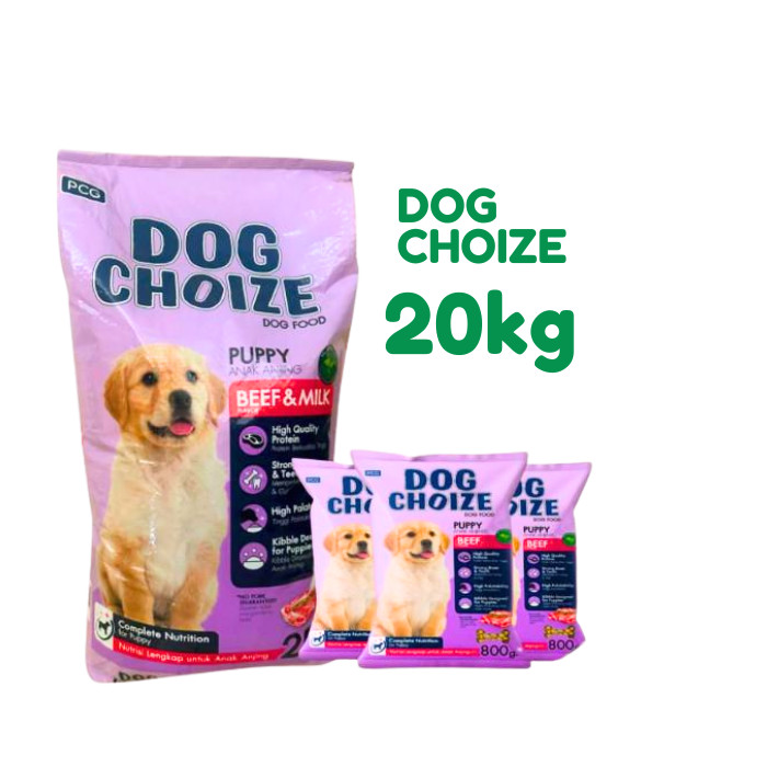 Dog Choize Puppy Dog Food 20 kg / Makanan Anak Anjing 20kg