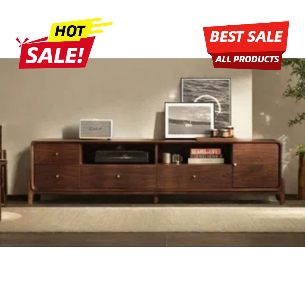 Meja TV Kayu Jati Solid | Bufet TV Jati Minimalis Retro | Rak TV Jati | Furniture Jepara Asli