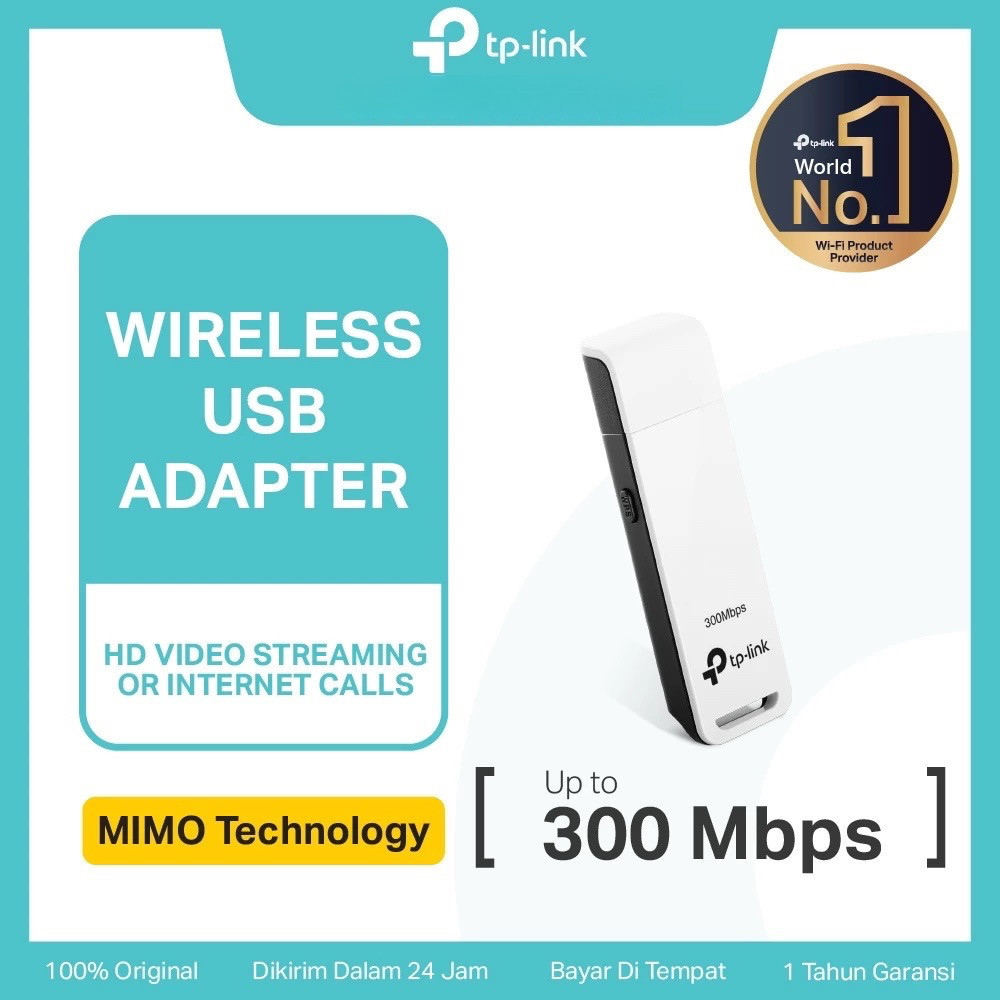 TP-Link TL-WN821N 300Mbps USB WiFi  Adapter   WPS Dongle Desktop Laptop MAC HighGain Antenna   DJID