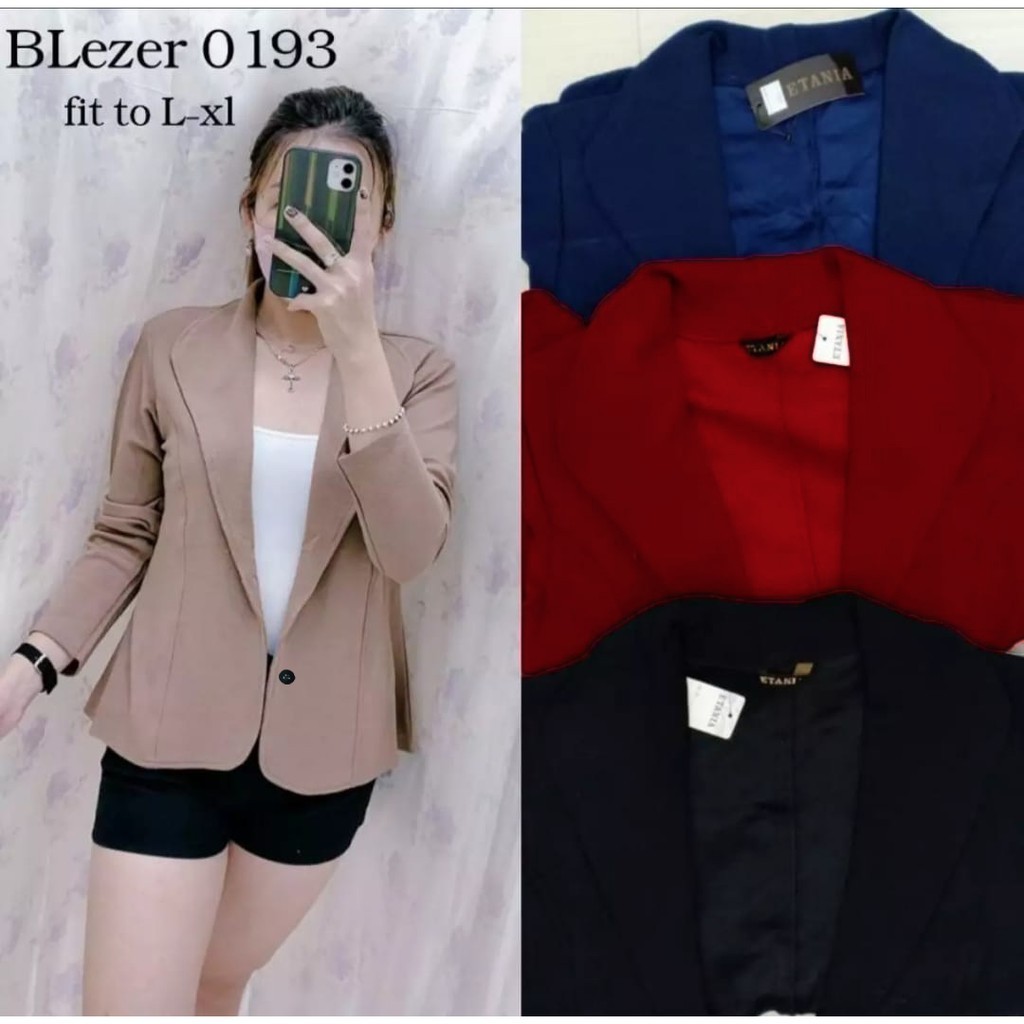 SALE - Blazer Areta | Blazer Atasan Wanita Terbaru