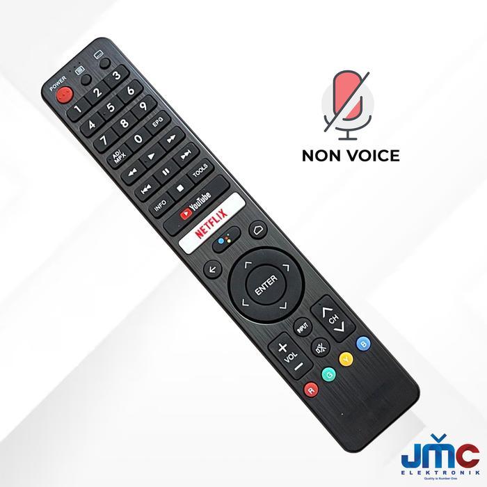 Remote Android TV Smart 2T-C32BG1i 2T-C42BG1i 2T-C50BG1i 4T-C50DK1i 4T-C50DL1i 4T-C60DK1i - Remote N