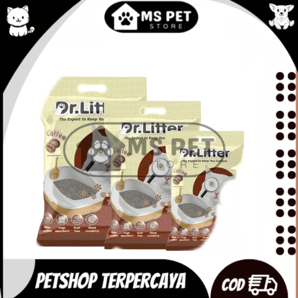 Pasir Dr. Litter 25Lt Kopi