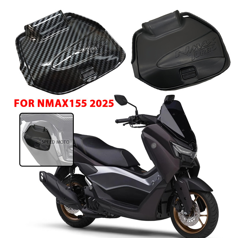 For Yamaha NMAX155 V3 N-MAX 155 Nmax155 2025 Tool Box Storage Cover Lid ABS UPGRADE Side Pocket Cove