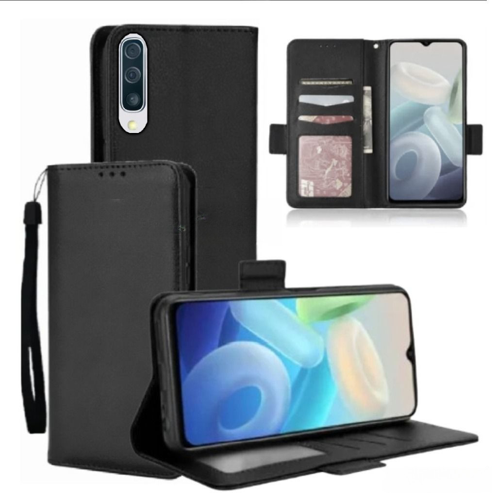 Case Dompet Hp Samsung A70 Case Dompet Casing Hp Flip Kulit Case Wallet Leather Cover