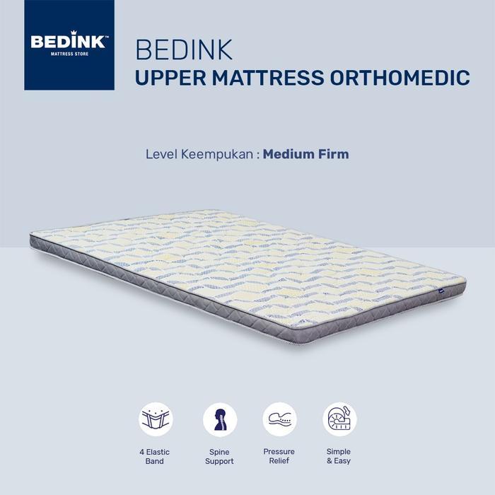 BEDINK Upper Mattress Orthomedic Rebonded Latex - 100x200, 6 cm