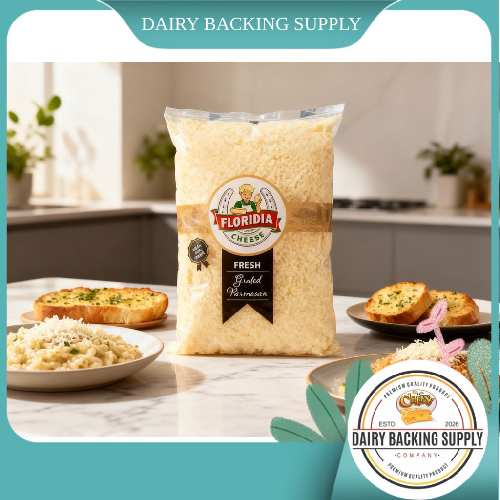 Floridia Keju Parmesan Bubuk Grated Parmesan Cheese 1kg