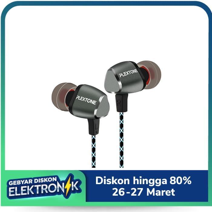 Plextone X36M Rich Super Bass Head Headset With Mic - Kuning