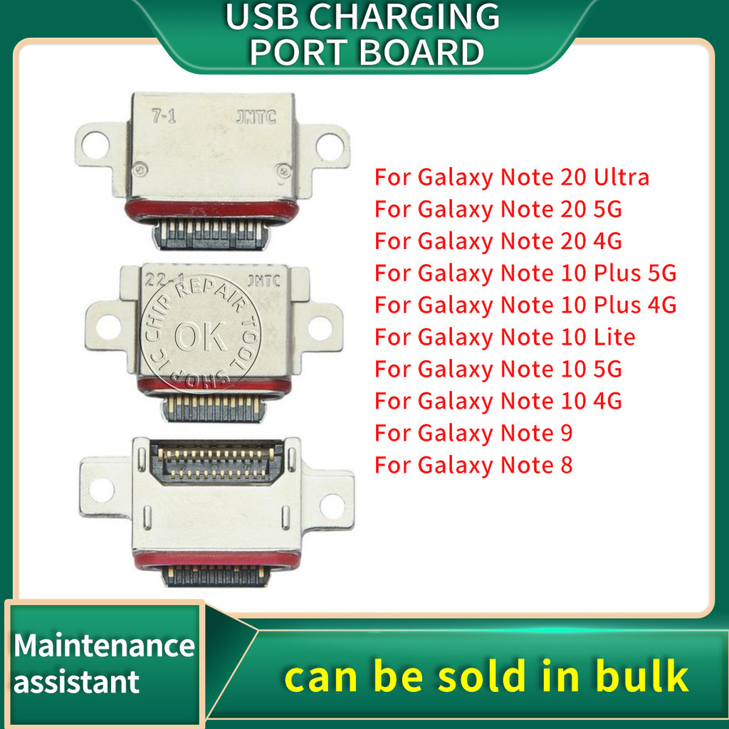 Charging Plug Dock Micro USB Jack Connector Socket Port For Samsung Galaxy Note 8 9 10 Lite Plus 20 