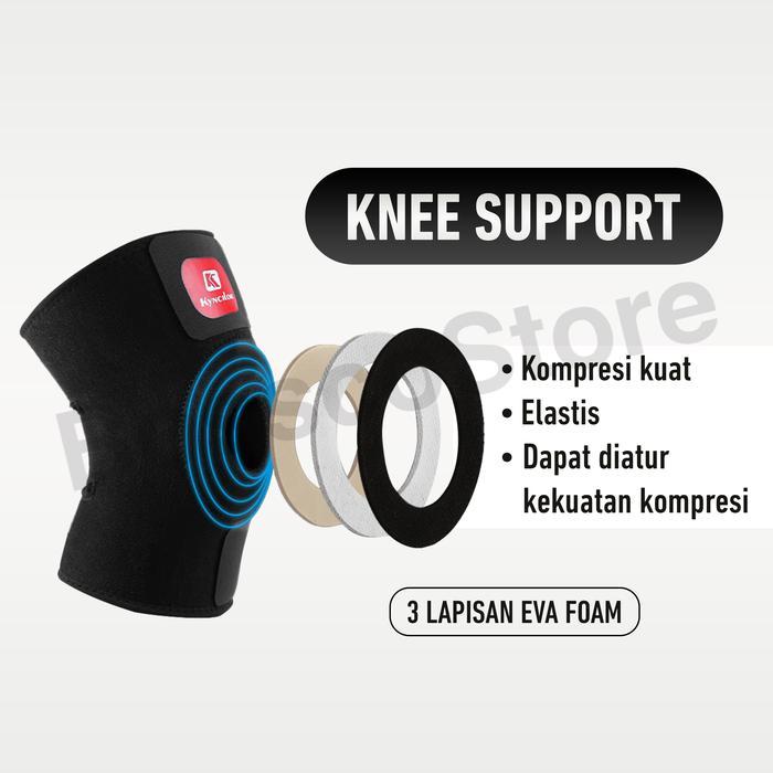 SevenPlus Deker Pelindung Lutut Alat Terapi Lutut Deker Lutut Knee Brace Pelindung Lutut olaraga Pel