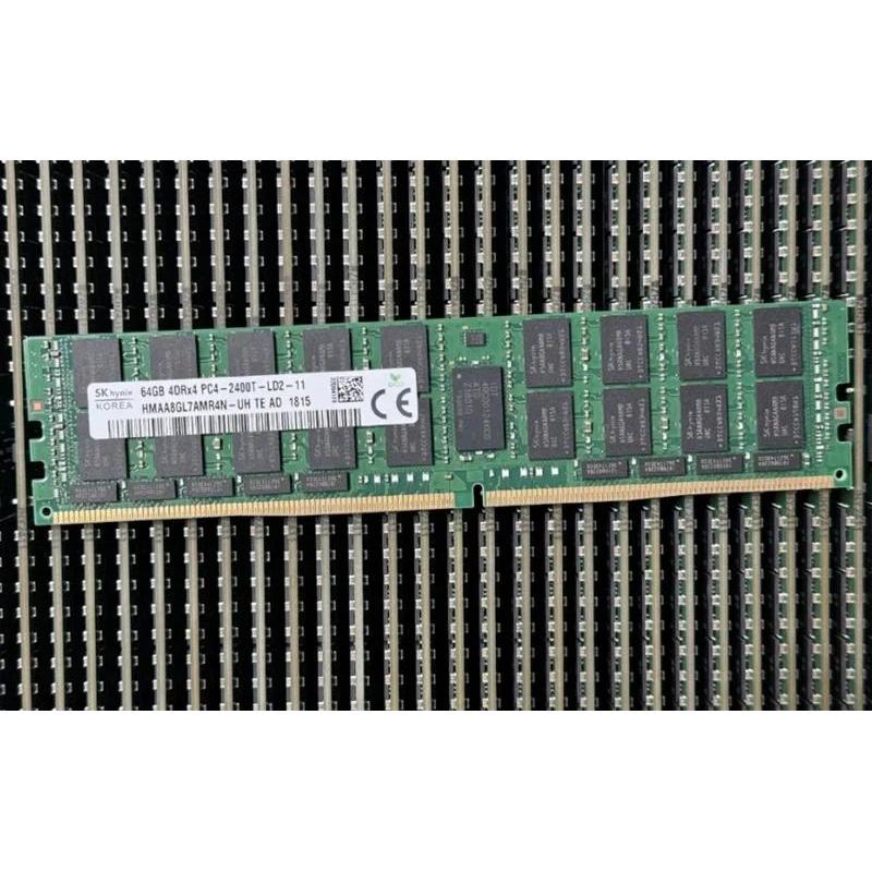 SK DDR4 64GB 4DRx4 PC4 2400T 2400MHz ECC REG LRMM RAM Server memory 64G
