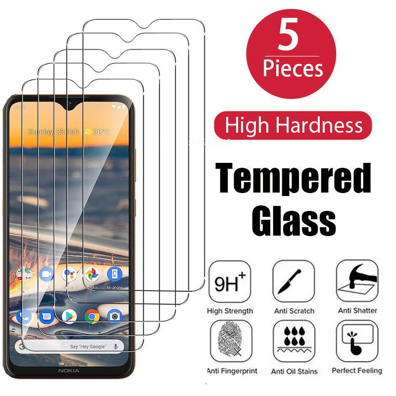 5PCS Screen Protector for Nokia G11 G21 G22 G10 G20 G30 G50 G60 G400 Tempered Glass for Nokia C10 C2