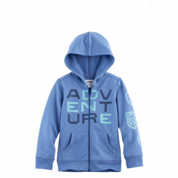Jaket anak laki laki hodie sonoma Adventure