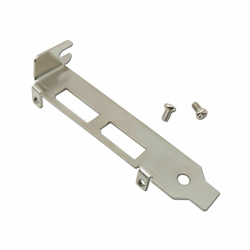 Low Profile Bracket for Nvia Quadro NVS 295 NVS 310 Graphics card with Screws