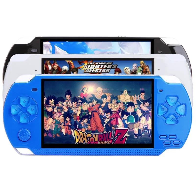 NEW X6 Portable Handheld Game Console 8GB 43 32Bit 100 Childhood Classic Games BuiltIn Portable Hand