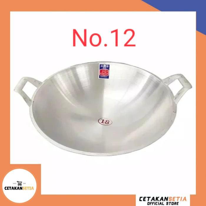Kuali Super No.12 | Wajan Penggorengan | Wajan Super