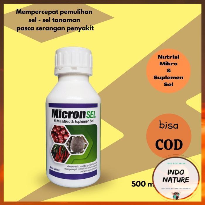 [ IndoNature ] MICRONSEL Pupuk Mikro untuk Pemulihan Tanaman Sakit 500ml