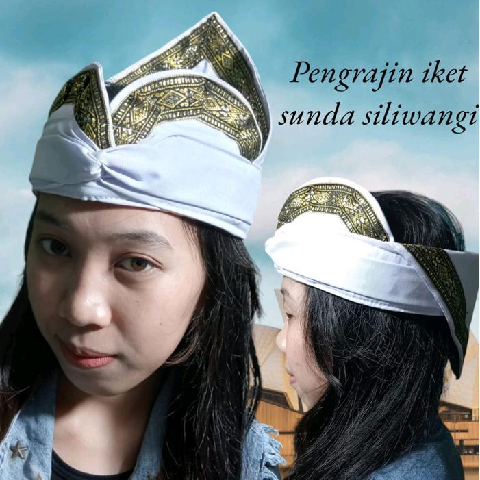 iket suliwa iket kepala sunda iket sunda praktis ,totopong ,bendo iket silat blangkon sunda udeng  H
