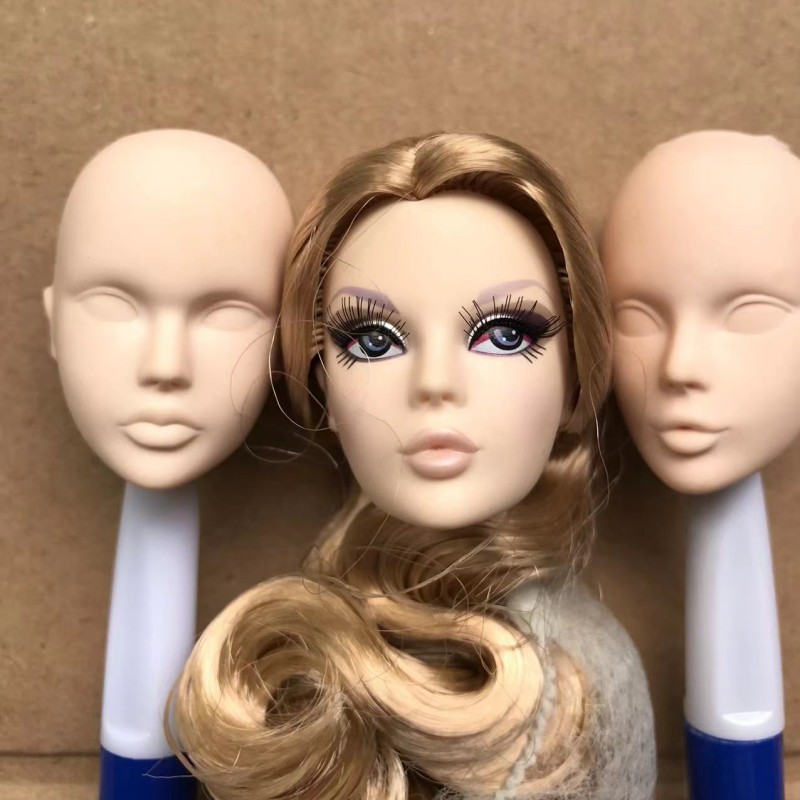 Collection Rare Face FR Old Version Doll Head Doll Toy Mizi Momoko Doll Bald Heads Quality Doll Head