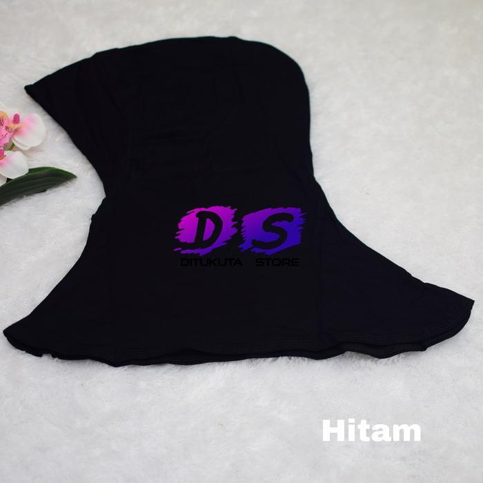 Inner Ninja Malay Rayon /Ciput Inner Yuro - Hitam