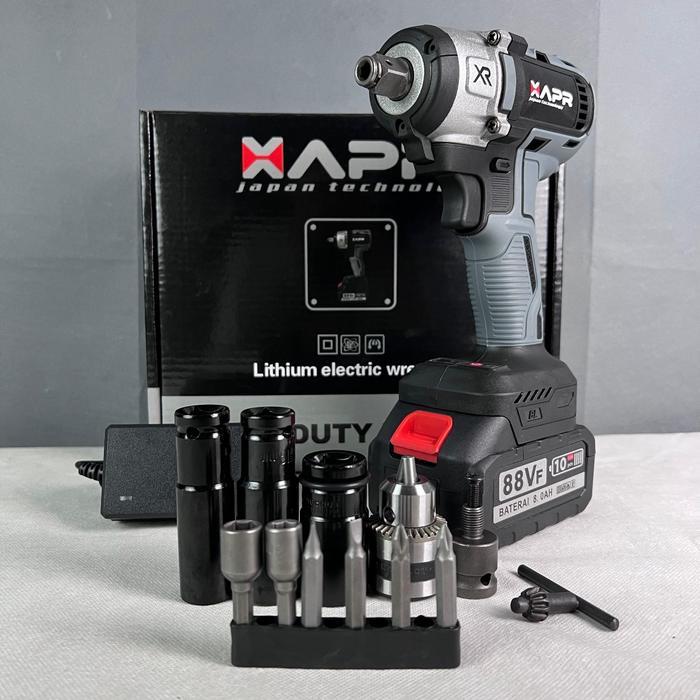 ap127+ promax px-127ap APR IMPACT WRENCH 1BATRE 650nm AP127+ Mesin Pembuka Roda CVT APR Japan Impact