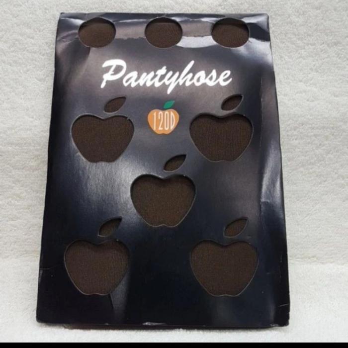 Stocking pantyhose stocking appel tebal 120 denier / stocking tebal - cokelat tua