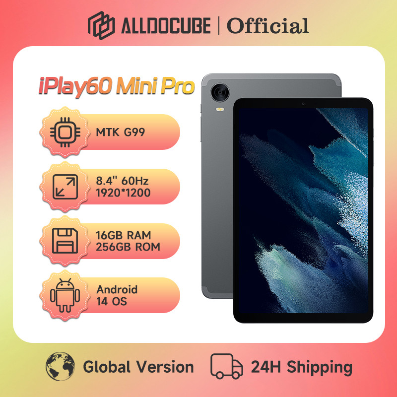 ALLDOCUBE iPlay60 Mini Pro Tablet 8.4 In Helio G99 16GB(8GB+8GB Virtual)RAM 128/256GB ROM 6050mAh 4G