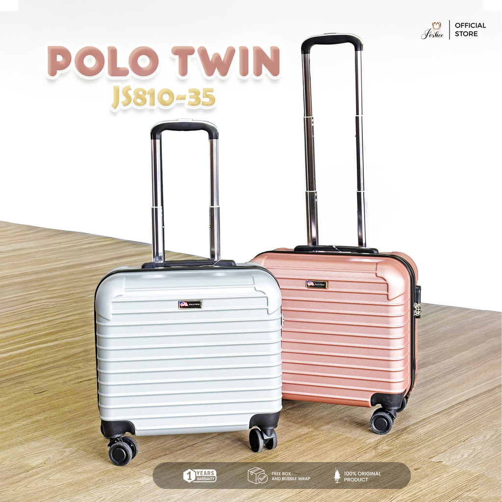 Koper Joshee X Polo Twin 810 Koper T Suitcase Luggage Koper Umroh Tahan Banting Koper Study Tour Bus