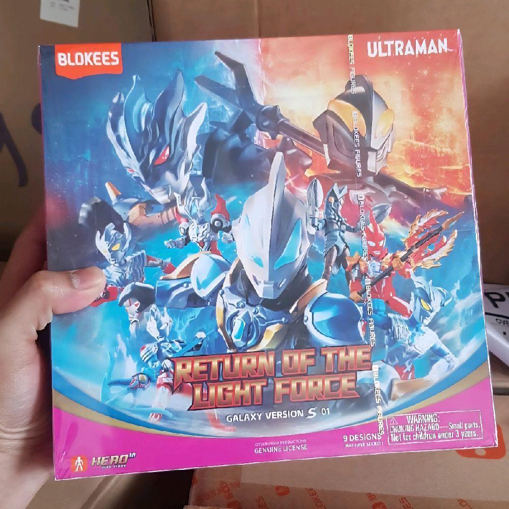 Blokees Ultraman Version S 01 Return Of The Light Force GVS01 GV S 01 Blind Box Action Figures Model