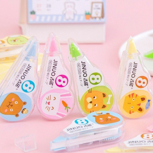 Tip-Ex Mini Motif Lucu / Correction Tape Roll / Tip-Ex Kartun / Alat Tulis Anak / Kekinian dan Seru