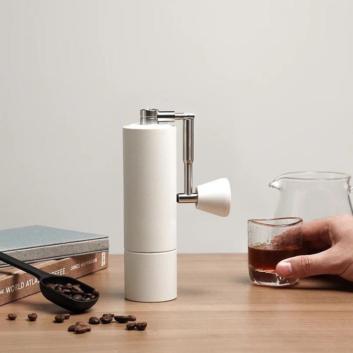 timemore grinder C3 MAX PRO black white S2C BURR /gilingan kopi manual - BLACK C3S PRO SAJA