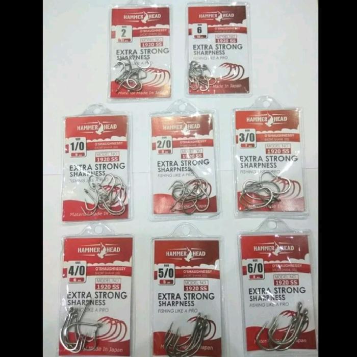 Hook Kail Pancing Hammerhead Oshaugnessy 1920SS hammer head 1920 ss - 2 FSA