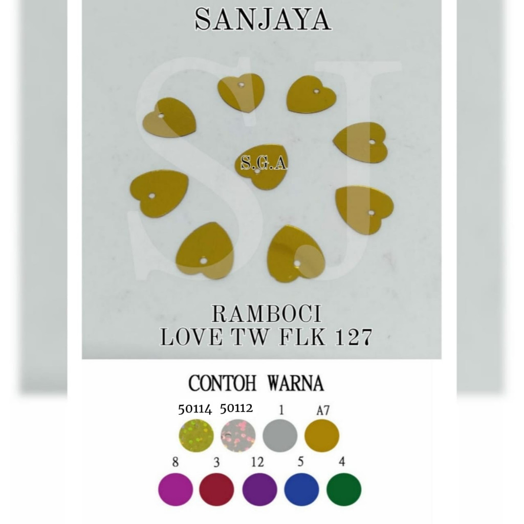 Hasans / Payet Ramboci / Ramboci Love / Payet Manik Love Kecil Besar / Ramboci Love Taiwan Flk127 Fl