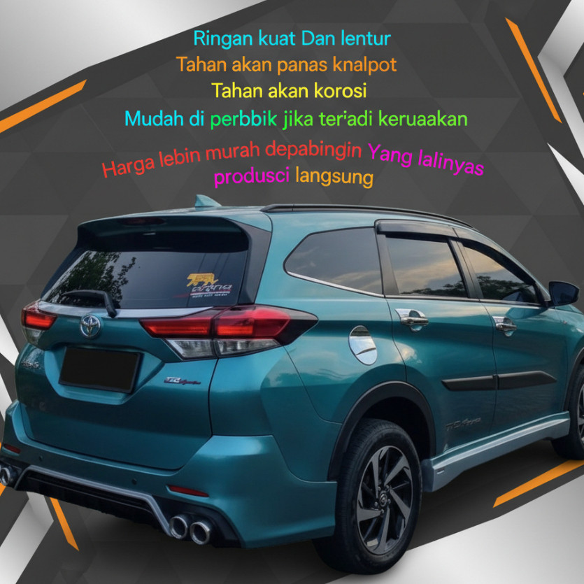 cicilan 0% BODYKIT ALL NEW TERIOS / ALL NEW RUSH 2018-2025 BODY KIT TERIOS