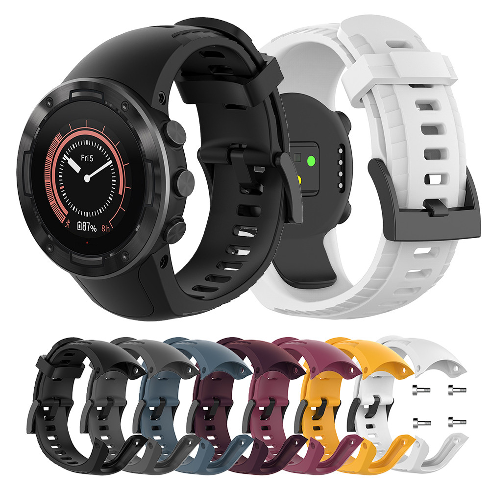 Silicone Strap For SUUNTO 5 Replacement Wat Band For Suunto 5