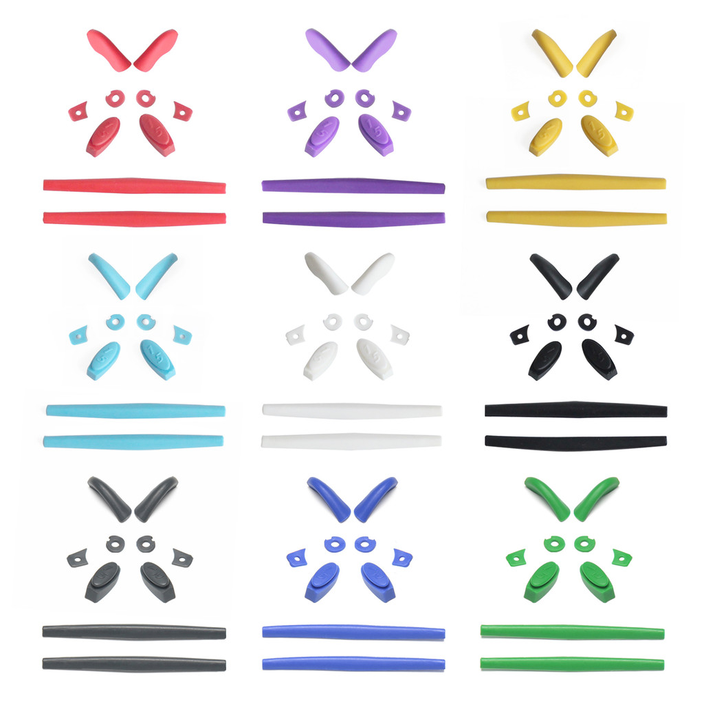 Qyvolux Replacement Ear Socks & Nose Pads Rubber Kit for Oakley Juliet | Juliet Vented | X Metal XX 