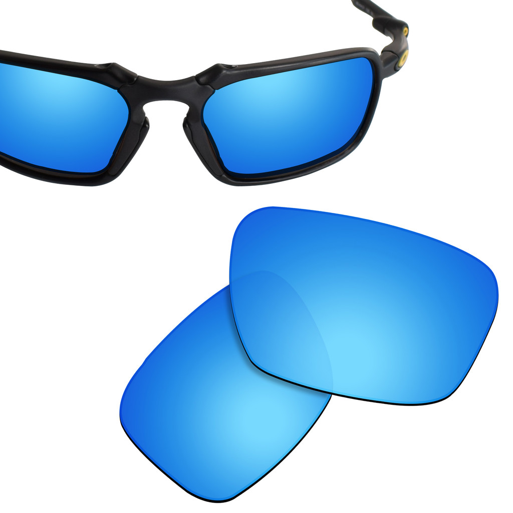 SmartVLT Performance Polarized Replacement Lenses for Oakley Badman OO6020, Badman Asian Fit OO6035 