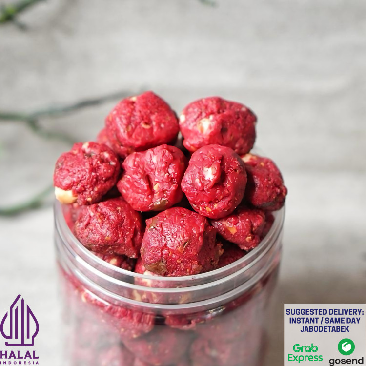 (Tan-Tan) Red Velvet Cookies Orilla Bakery 100% Full Wisman