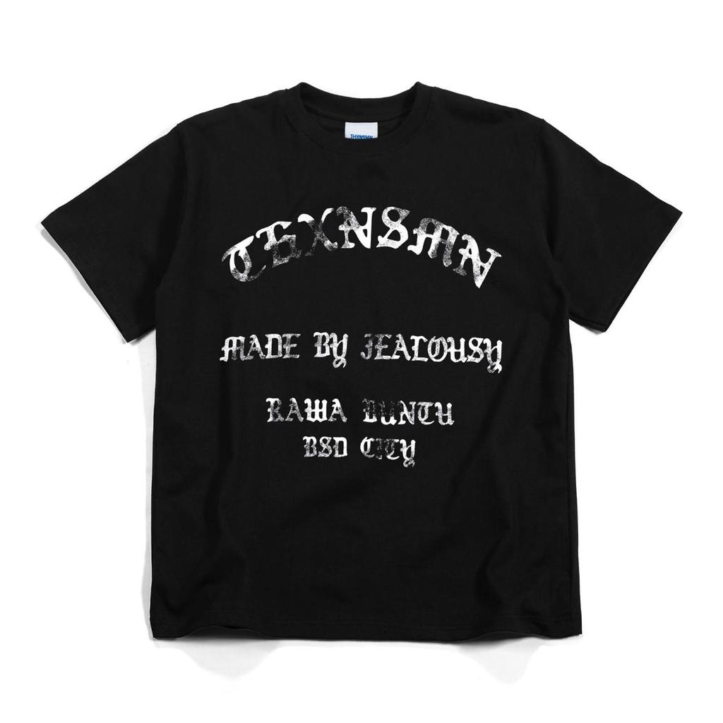 COD | Tshirt Typo Levine Distressed Black Thanksinsomnia