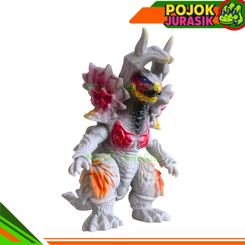 Action Figure Kaiju Nijikagachi Monster Ultraman Blazar Vinyl Figure Pajangan