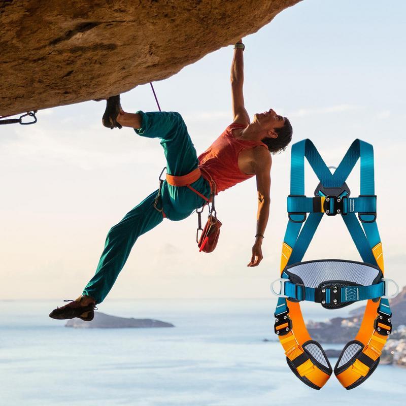 Fall Protection Harness Tree Climbing Belt Climbing Harness Safety Harness Construction Harness Five