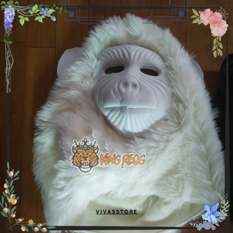 VVR Topeng monyet/Topeng monyet murah/barongan/thek/topeng mainan AG