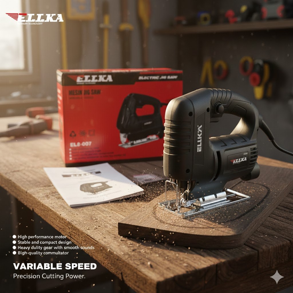 JLD Jig Saw Laser 580Watt Gergaji Listrik Mesin Potong Jigsaw jld tools Mesin Gergaji Ukir Jigsaw Un