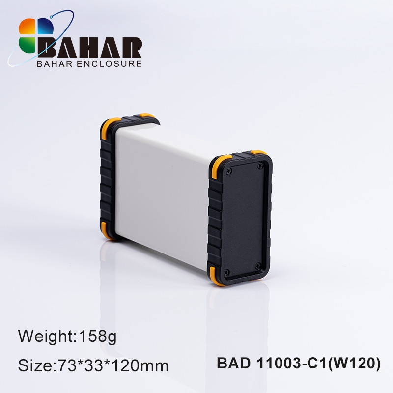 Bahar Aluminum Enclosure Wire Junction Box trument Shell Battery Case Model BAD11003 Y amplifier enc