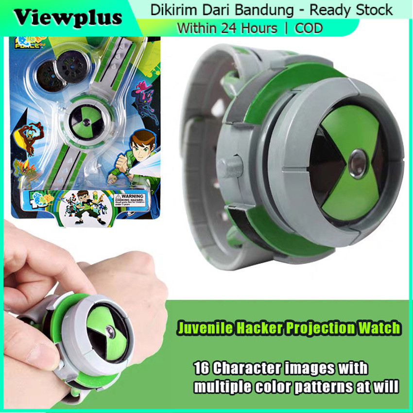 Jam Tangan Anak Ben 10 Alien Projection Omnitrix 3 Series Hadiah anak BEN 10 Basic Omnitrix