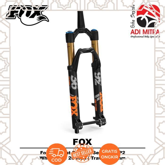 FOX Float 36 Factory Series GRIP2 2020 Fork Sepeda 26 Inch Travel 100mm Matte Black Steerer 1-1/8 - 