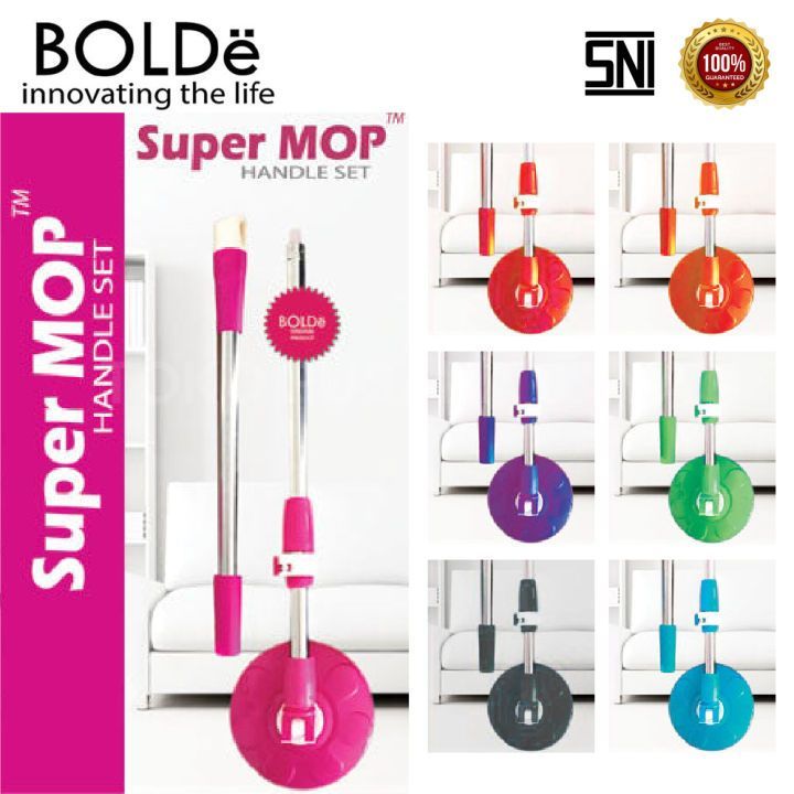 BOLDe Mop Handle Super MOP – Gagang / Tongkat Pel Super MOP (Original BOLDe)