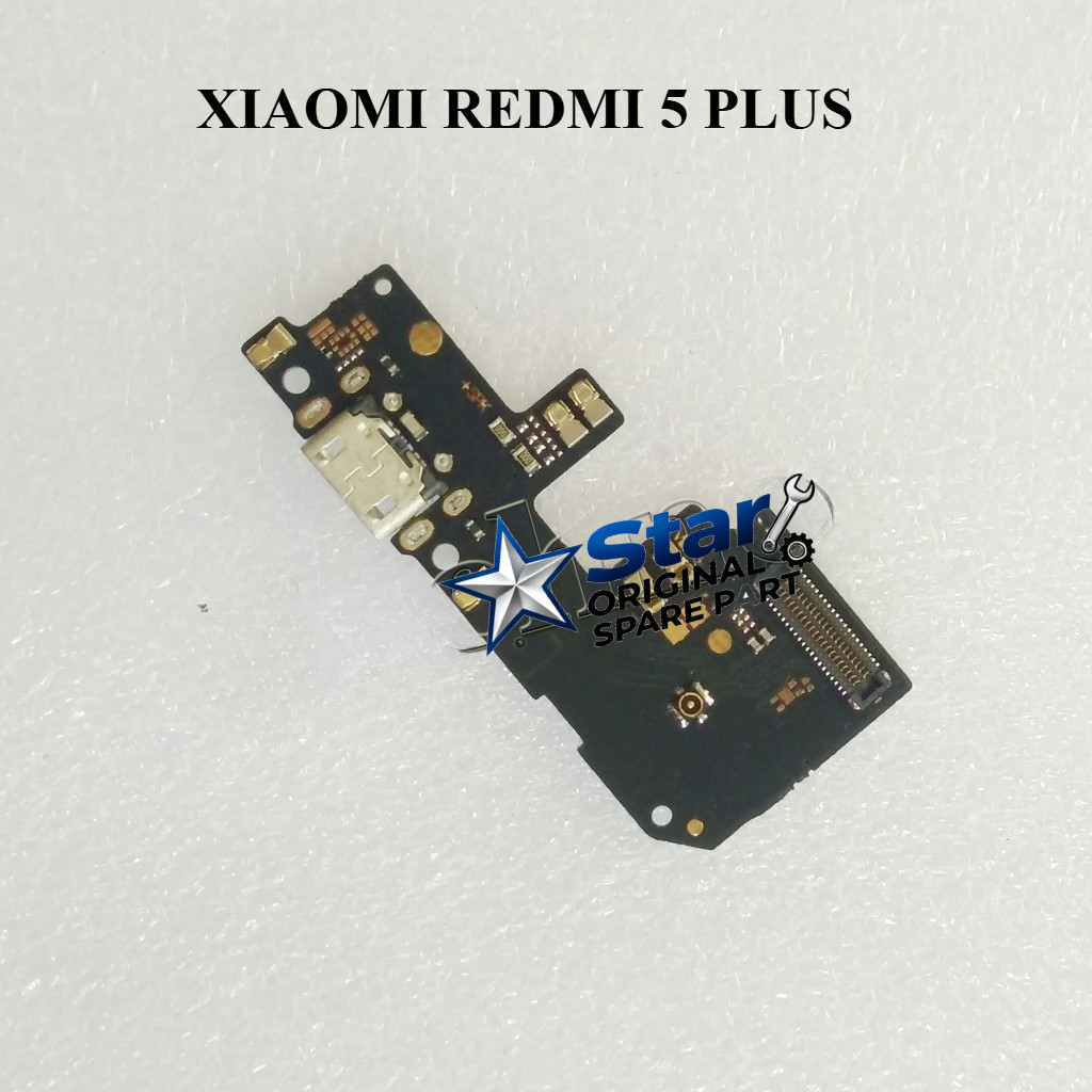 PAPAN CAS XIAOMI REDMI 5 PLUS / REDMI 5+ FLEXIBLE BOARD FLEXIBLE CHARGER KONEKTOR CAS FLEXIBEL CAS O
