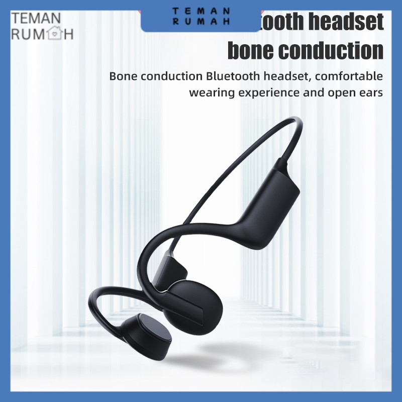 ADZUKI BEAN Earphone Bone Conduction Open Ear Wireless Bluetooth IPX5 - K08